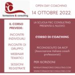 Open Day Coaching 14 Ottobre 2022