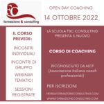 Open Day Coaching 14 Ottobre